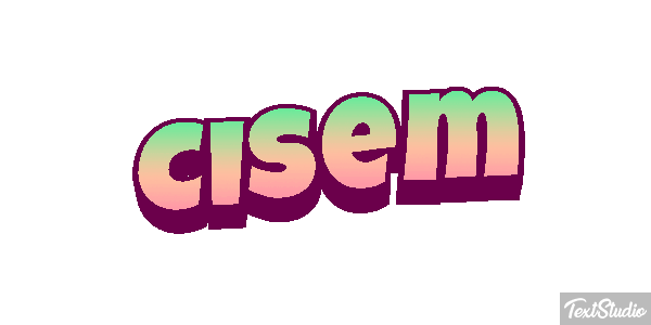 Çisem Tekst effect