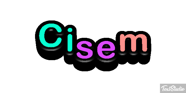 Çisem Tekst effect