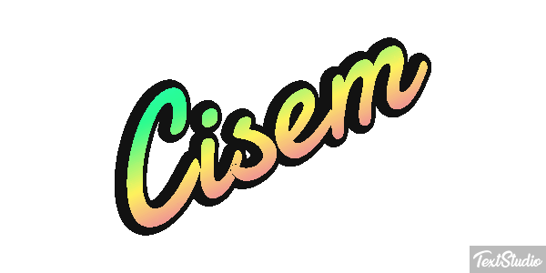 Çisem Tekst effect