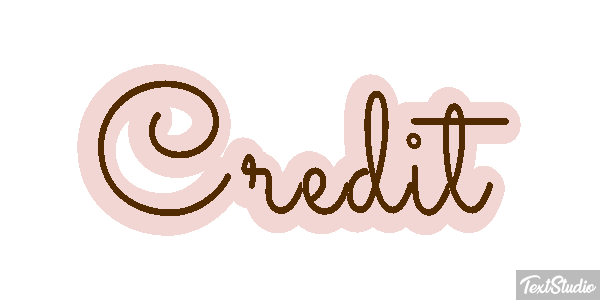 Credit Effetto testo