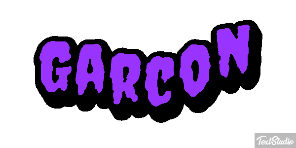 Garçon Effet de texte