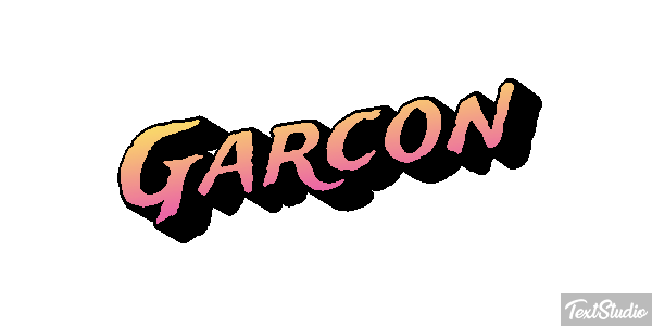 Garçon Effet de texte