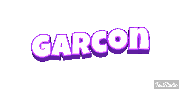 Garçon Effet de texte