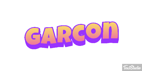 Garçon Effet de texte