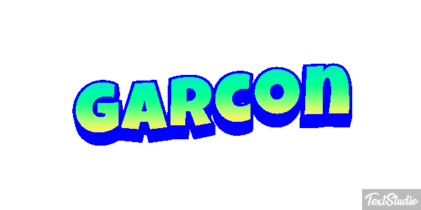 Garçon Effet de texte