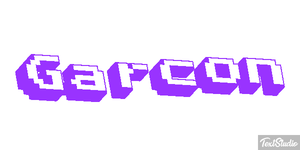 Garçon Effet de texte