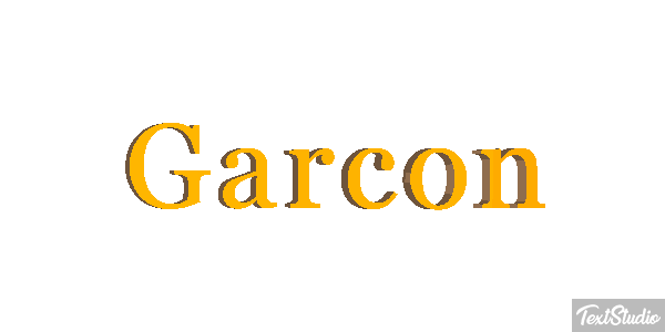 Garçon Effet de texte