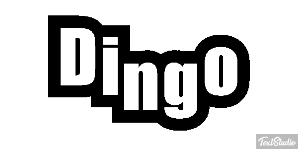 Dingo Efecto de texto