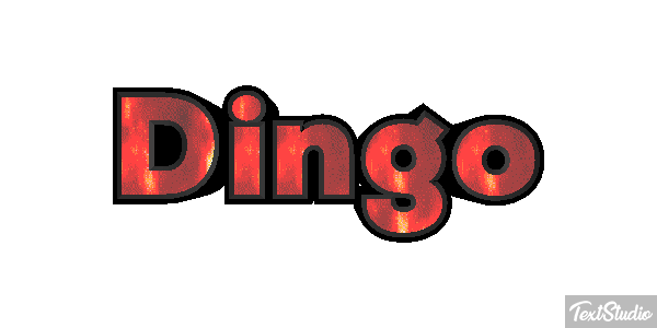 Dingo Efecto de texto