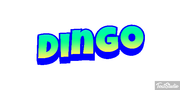Dingo Efecto de texto