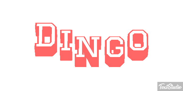 Dingo Efecto de texto