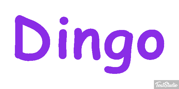 Dingo Efecto de texto