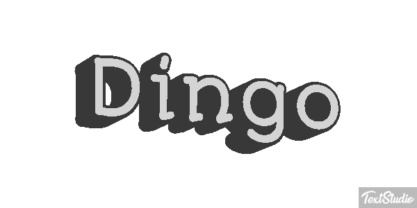 Dingo Efecto de texto