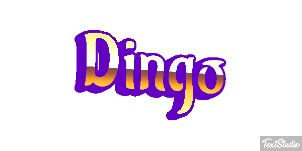 Dingo Efecto de texto