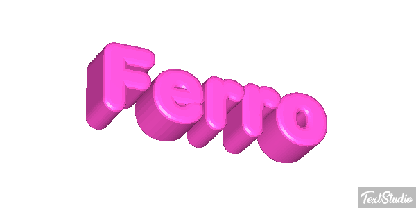 Ferro Efeito do texto