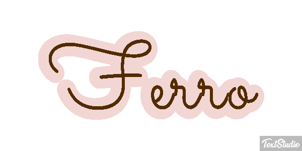 Ferro Efeito do texto