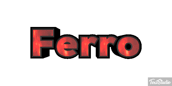 Ferro Efeito do texto