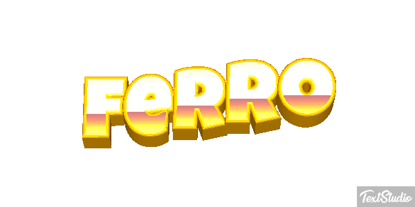 Ferro Efeito do texto