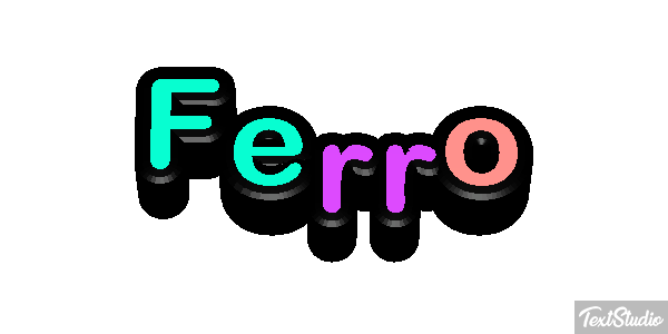 Ferro Efeito do texto