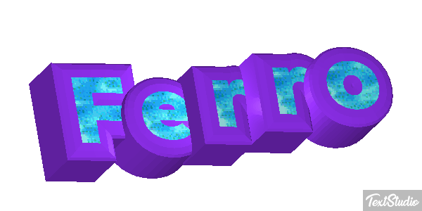 Ferro Efeito do texto