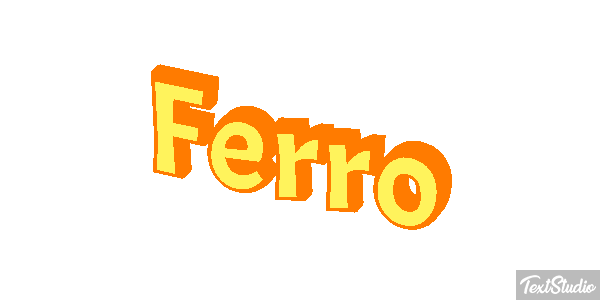 Ferro Efeito do texto