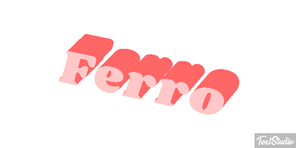 Ferro Efeito do texto