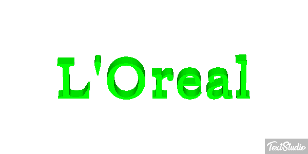 L'Oréal Effetto testo