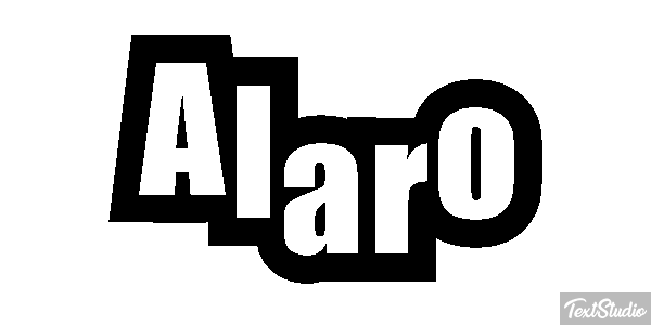 Alaró Текстовый эффект