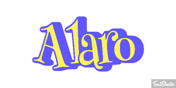 Alaró Текстовый эффект