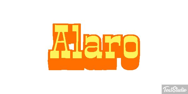 Alaró Текстовый эффект