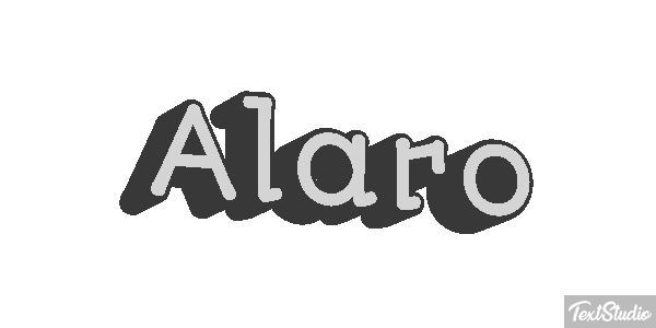 Alaró Текстовый эффект