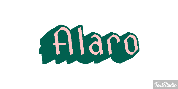 Alaró Текстовый эффект