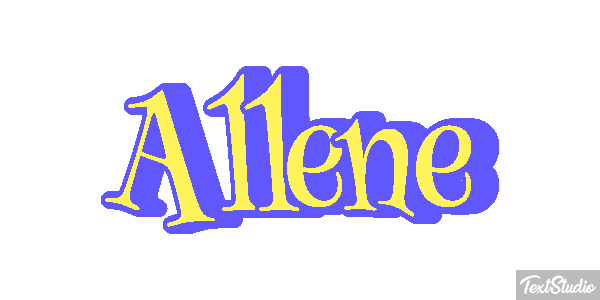 Allene Efekt tekstowy