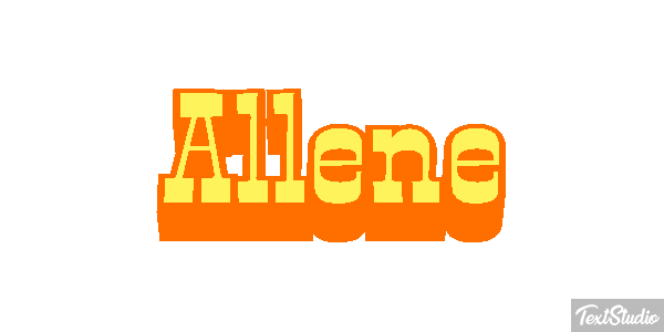 Allene Efekt tekstowy