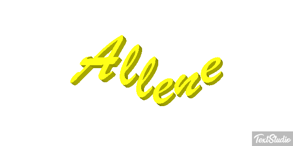 Allene Efekt tekstowy