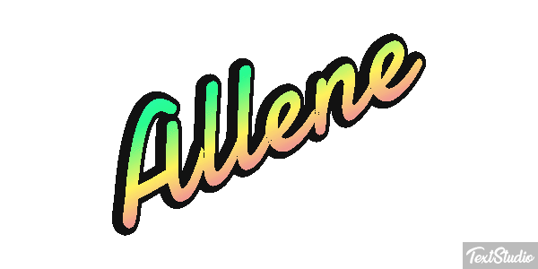 Allene Efekt tekstowy