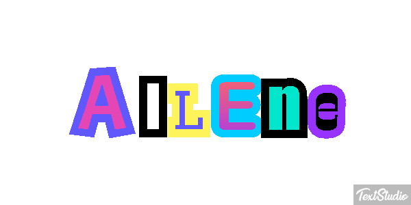 Allene Efekt tekstowy
