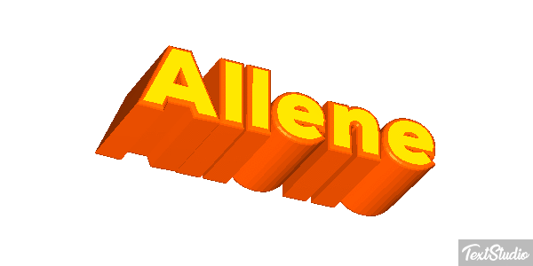 Allene Efekt tekstowy