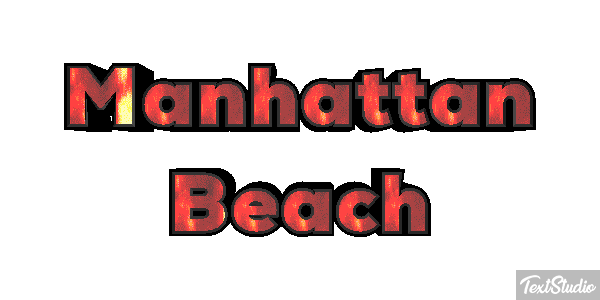 Manhattan Beach Efekt tekstowy