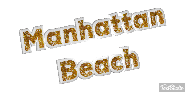 Manhattan Beach Efekt tekstowy
