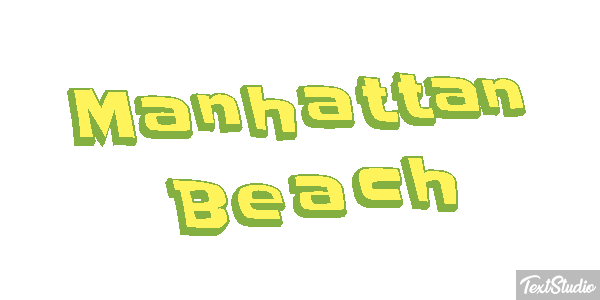 Manhattan Beach Efekt tekstowy