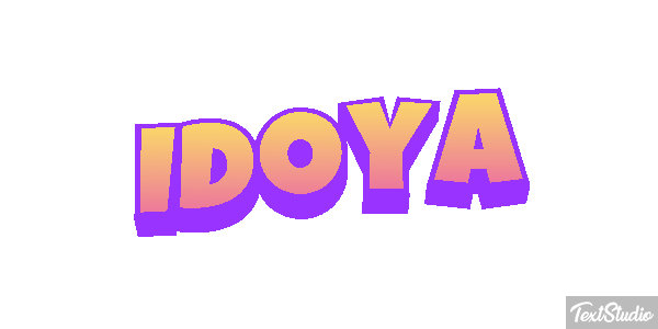 Idoya Efecto de texto