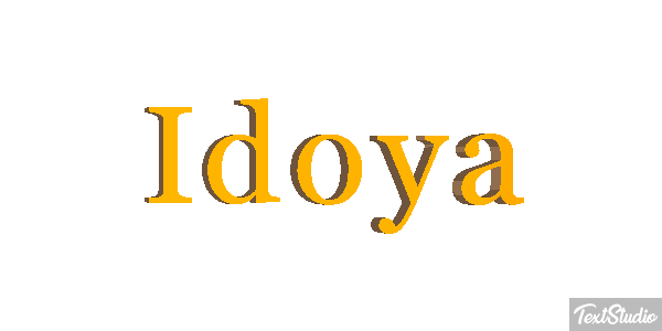 Idoya Efecto de texto
