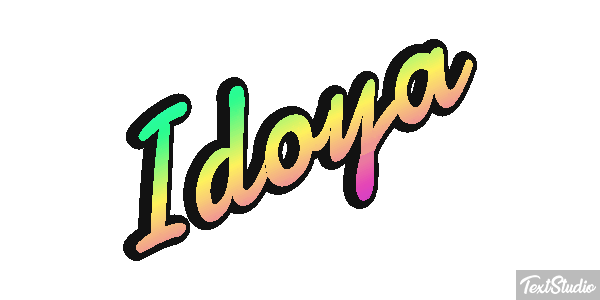 Idoya Efecto de texto
