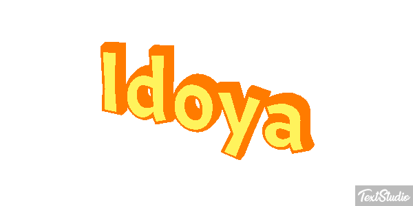 Idoya Efecto de texto