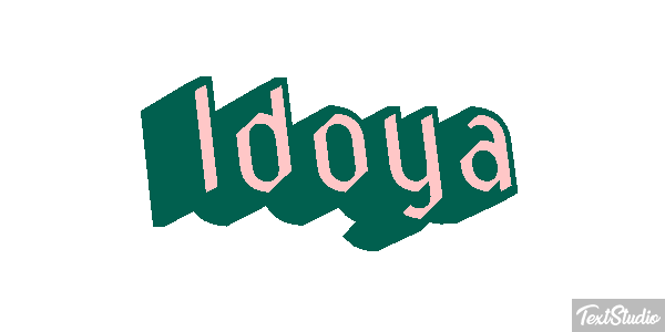 Idoya Efecto de texto