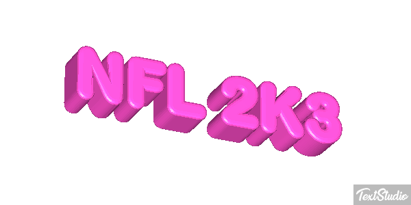 NFL 2K3 Efekt tekstowy