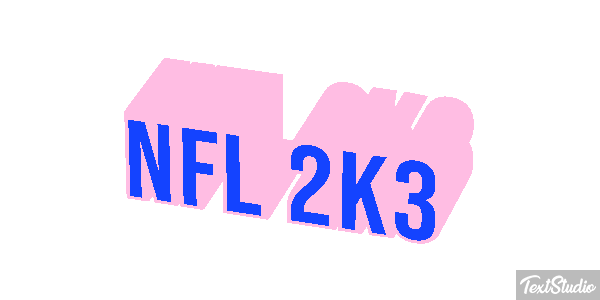NFL 2K3 Efekt tekstowy