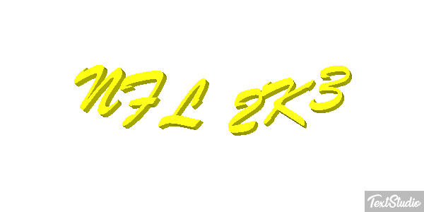 NFL 2K3 Efekt tekstowy