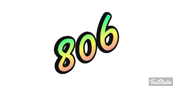 806 Texteffekt